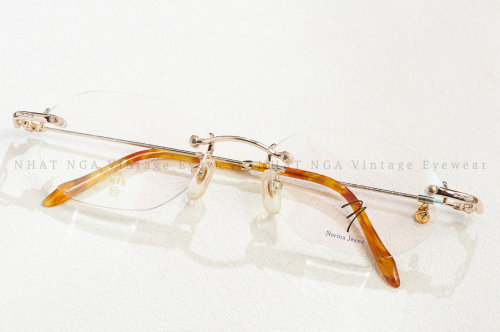 GỌNG KÍNH 3 MẢNH DECOR VÀNG ĐÚC NOMAR JEANE